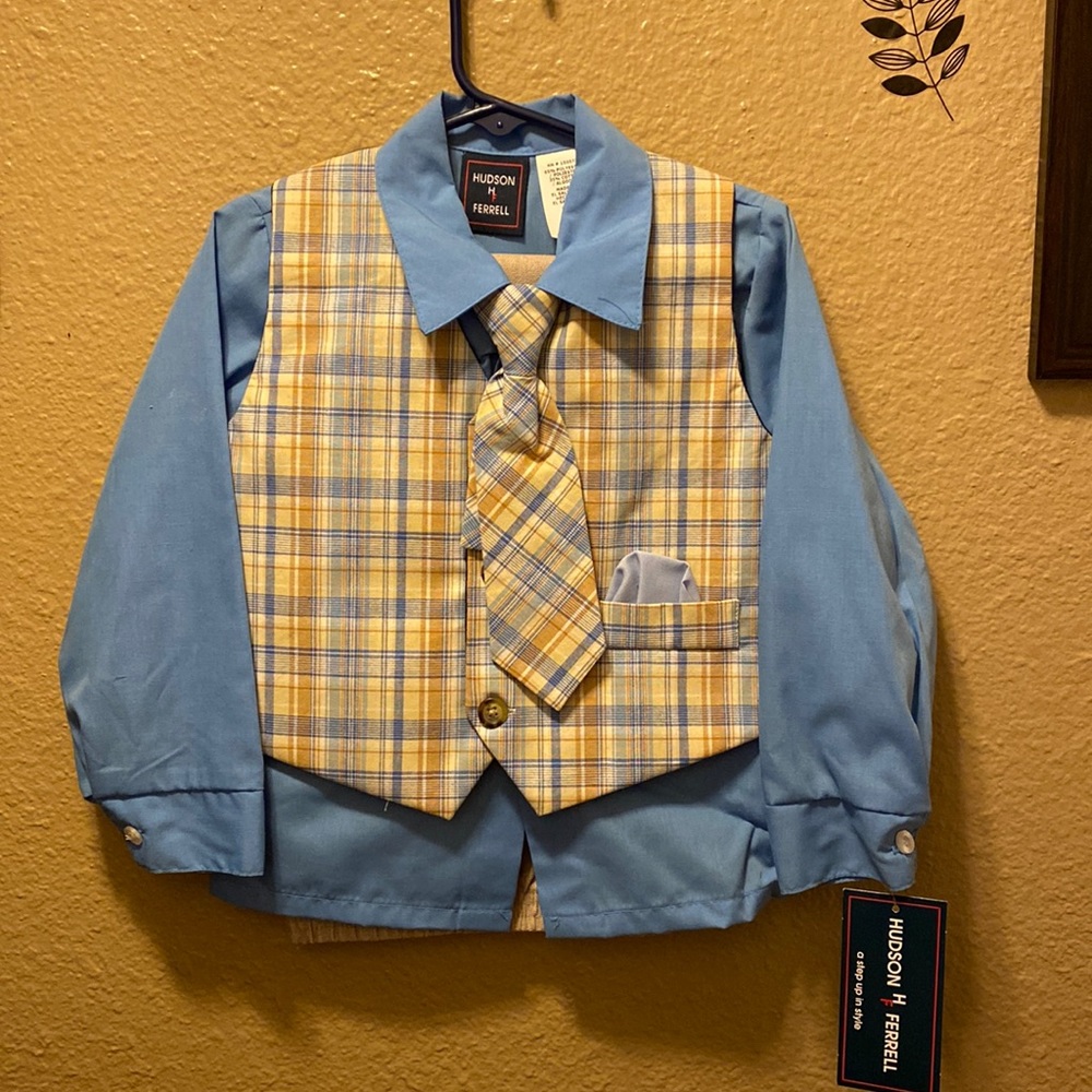 Brand New Hudson Ferrell Toddler Suit